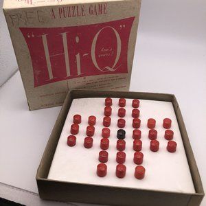 Vintage 1950's Hi-Q Game